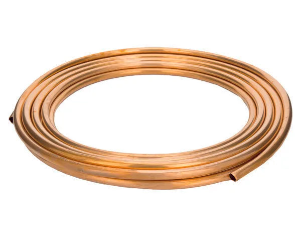 Tubo di rame 3/4'' 1 mm, rotolo da 15,24 metri