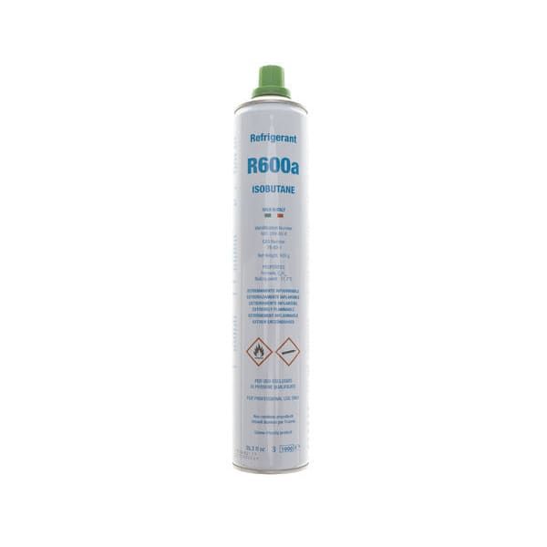 Gas refrigerante r600a isobutano 420 g