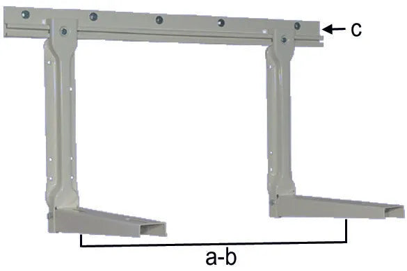 Supporto unità esterna 45 x 45 cm.