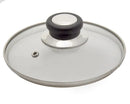 Coperchio in acciaio inox con valvola ø 16 cm.