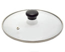 Coperchio in acciaio inox con valvola ø 20 cm.