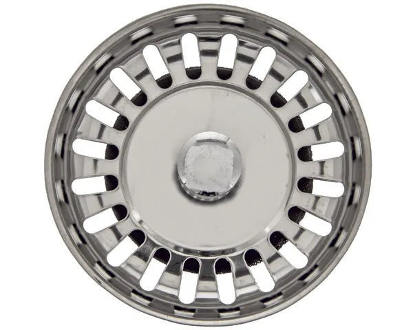Tappo griglia lavello metallo ø 32 mm.