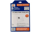 SACCO ASPIRAPOLVERE SINTETICO LG 5 PEZZI