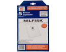SACCO ASPIRAPOLVERE SINTETICO NILFISK 5 PEZZI