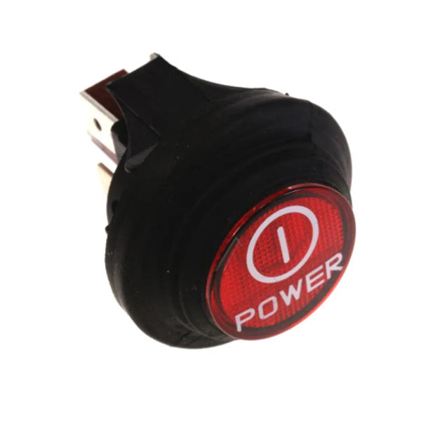 Interruptor luminoso rojo Polti M0004021