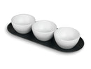 LACOR Bandeja 3 bowls Black 63403