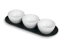 LACOR Bandeja 3 bowls Black 63403