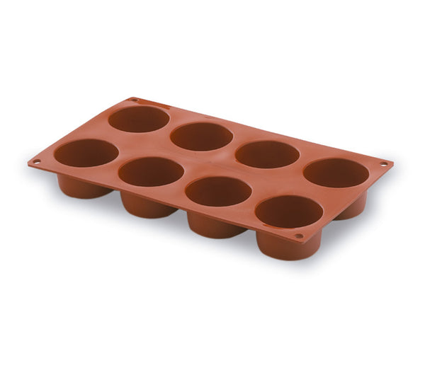 LACOR Molde cilindro 8 cavidades Pastryflex 66807