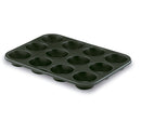 LACOR Molde muffin 12 cavidades Noir 68010