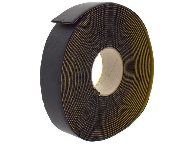 Nastro adesivo 3x50 mm rotolo 10 m nero