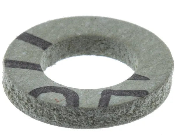 Guarnizione piana in alluminio 9x5x1,5mm.