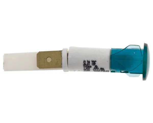 Spia pilota lavatrice ø10mm 230v verde