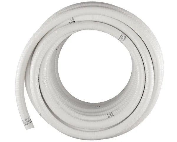 Tubo in PVC 016/20 bianco flessibile al metro
