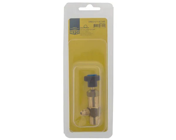REFCO Valvola di servizio maschio 1/4" SAE x femmina 1/4" SAE