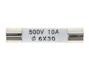 Fusibile microonde 10,0 A ø6,3 x 32 mm ceramico UNIVERSAL