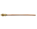 Valvola a cappuccio con tubo 1/4" da saldare 6x150