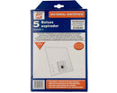SACCO ASPIRAPOLVERE SINTETICO SOLAC 5 PEZZI