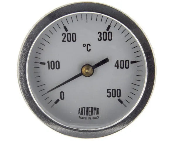 Termometro forno 0ºC 500ºC Ø 63 MM 200 mm