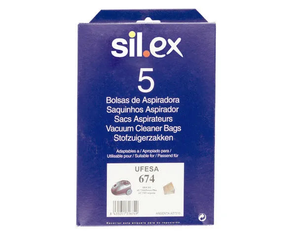 SACCHETTO ASPIRAPOLVERE UFESA AT7310 5 PEZZI