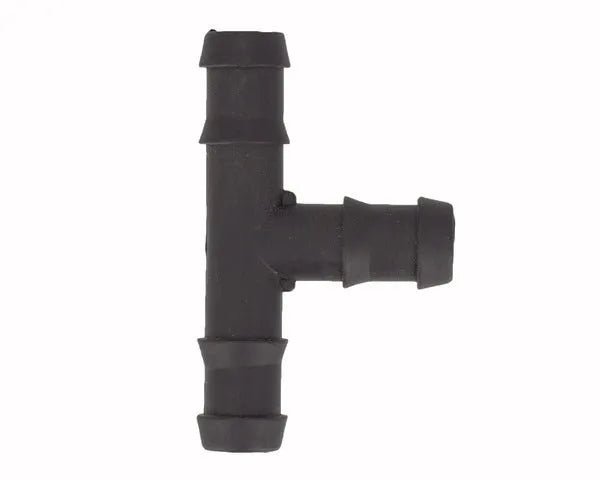 Tee a 90º per tubo ø 10/14 mm.