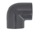 Gomito 90° per tubo rigido ø 25 mm.