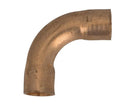 Curva 90º maschio-maschio 2 pezzi 1/4''