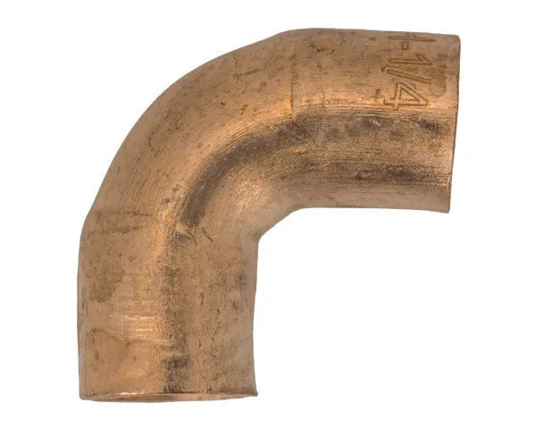 Gomito 90º maschio-maschio 90 rame 1/4''