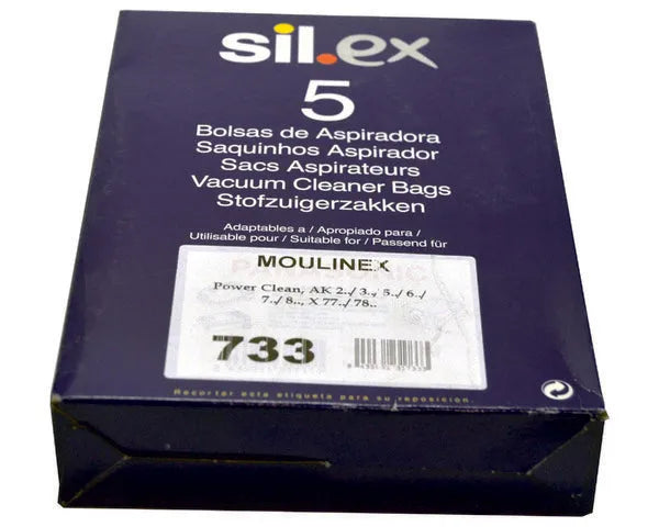 SACCHETTO ASPIRAPOLVERE MOULINEX POWERCLEAN 5 PZ.
