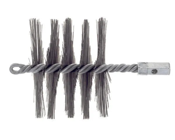 Spazzola in acciaio temprato 120 x 60 mm.