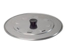 Coperchio in acciaio inox ø 20 cm.