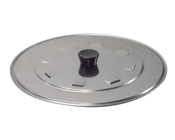 Coperchio in acciaio inox ø 20 cm.