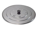 Coperchio in acciaio inox ø 30 cm.
