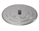 Coperchio in acciaio inox ø 32 cm.