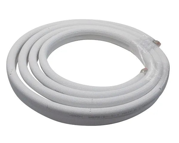 Tubo di rame isolato doppio 1/4 + 3/8 5 m
