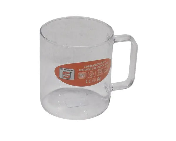 Ciotola 0,5 l con manico trasparente