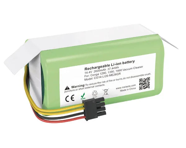 BATTERIA AL LITIO PER ASPIRAPOLVERE VERDE 14,4V
