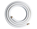 Tubo di rame isolato doppio 1/4+1/2 5 m.