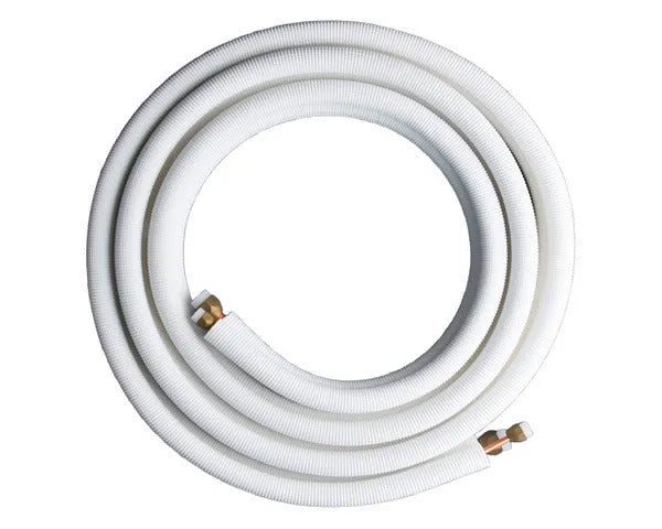Tubo di rame isolato doppio 1/4+1/2 5 m.