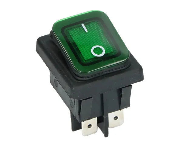 Interruttore a bilanciere verde 20A