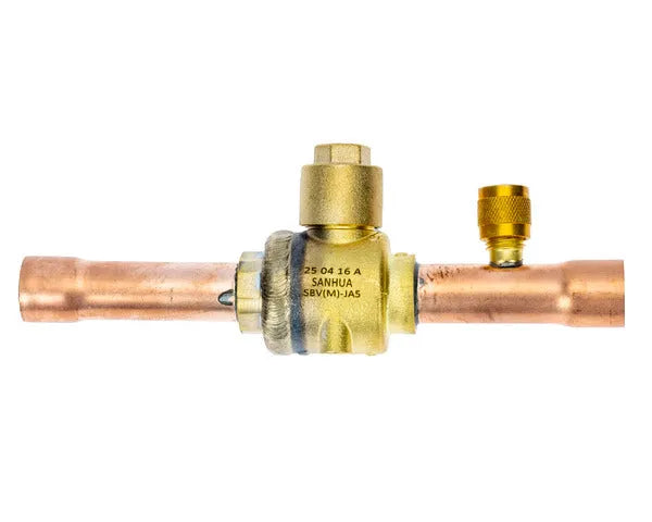 Valvola a sfera Sanhua sbv 5/8" da saldare con otturatore