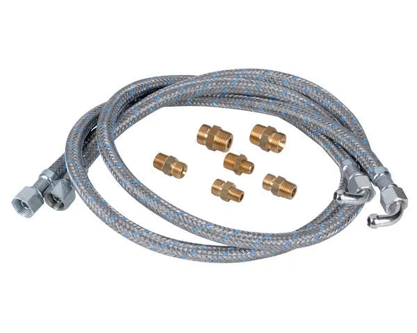 Tubo flessibile gasolio h3/8''xh1/4'' 1000mm