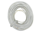 Cavo guaina bianco 2x1,0 mm. 0,5KV