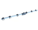 FAGOR braccio risciacquo completo ø12x230mm