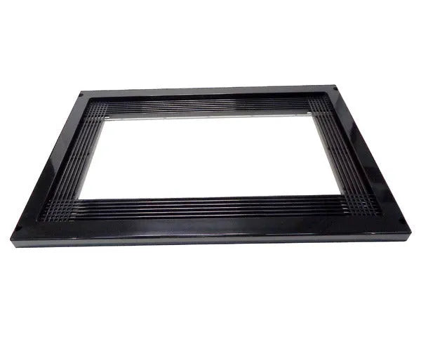 Cornice decorativa per forno a microonde nero