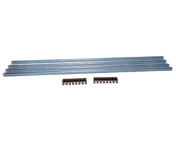 Griglia di ventilazione 900x122mm acciaio inox opaco