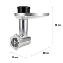 DeLonghi Accessorio tritacarne robot da cucina Kenwood Chef e KMix AW20011012
