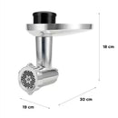 DeLonghi Accessorio tritacarne robot da cucina Kenwood Chef e KMix AW20011012