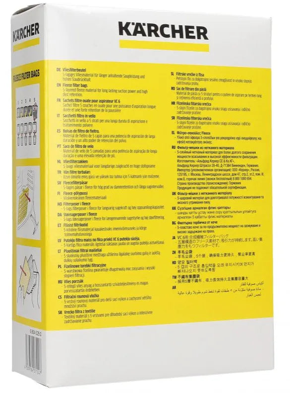 Karcher Borse originali aspirapolvere 6.904-329.0