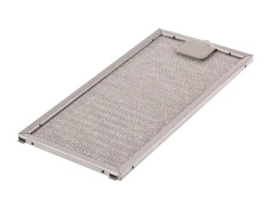Filtro metallico cappa 124 x 254 mm Bosch, Siemens, Balay 00746790