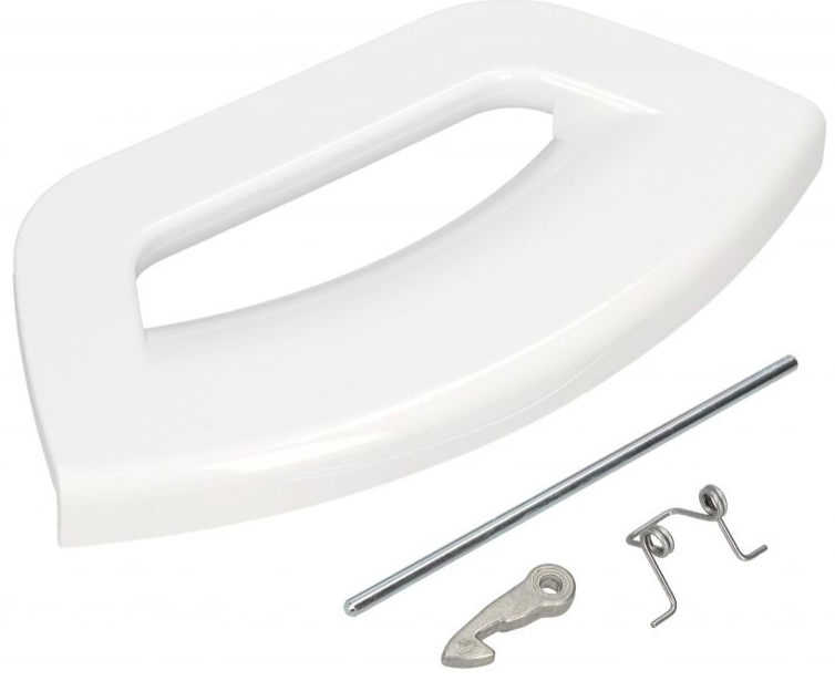 Gruppo maniglia per porta della lavatrice Ariston, Whirlpool C00507932
